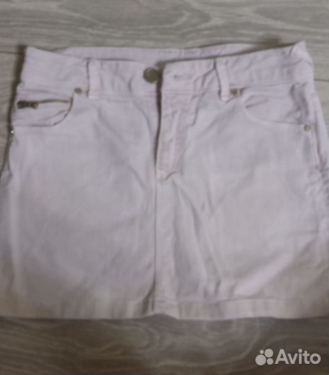 Джинсовая юбка zara