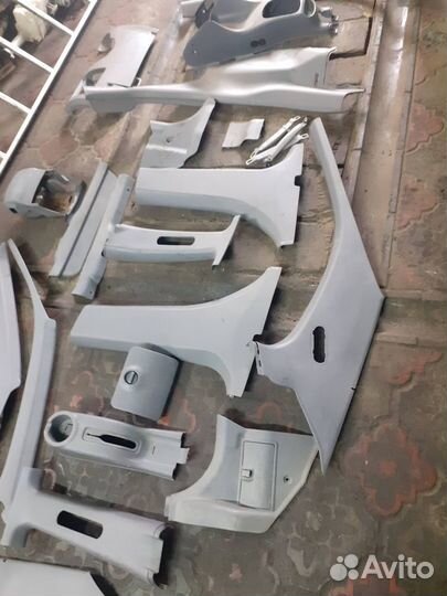 Пластик салона на Hyundai Accent