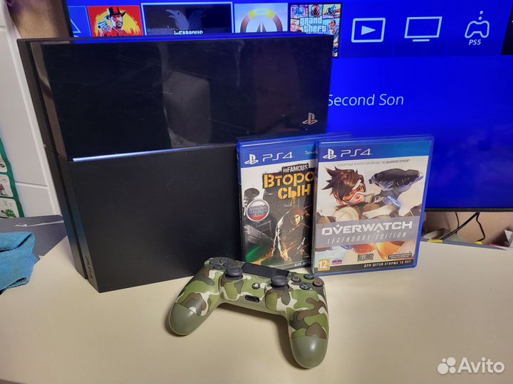 Sony Playstation 4 / PS4 500Гб + Игры