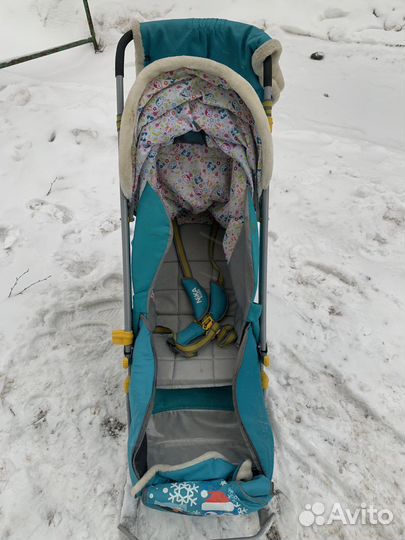 Коляска санки