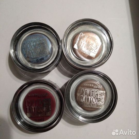 Max factor,Maybelline. Карандаши и тени