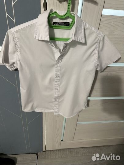 Рубашка школьная белая