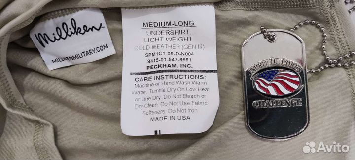 Ecwcs gen III level 1 слой термобельё ML