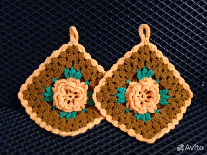 Прихватки декоративные ручная работа