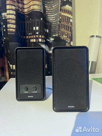 Колонки philips spa 1210/00 для компьютера