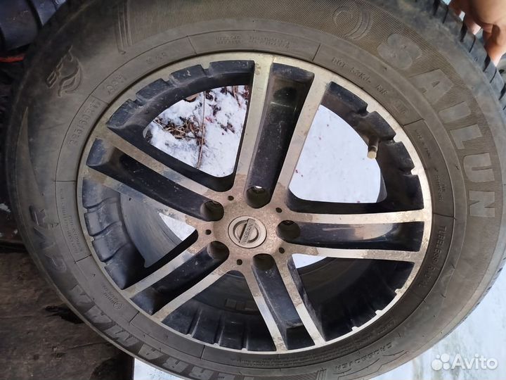 Колеса летние на Nissan qashqai r17