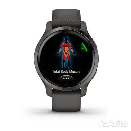 Garmin Venu 2S Slate Stainless Steel Bezel новые