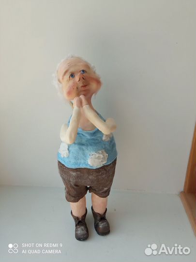 Интерьерная кукла ручной работы