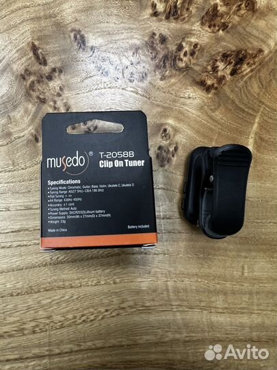 Тюнер для настройки гитары Musedo WST-2058B