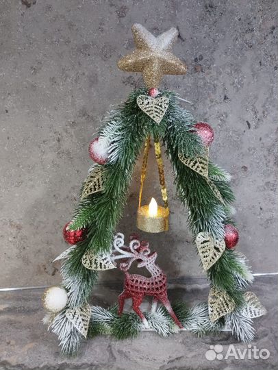 Подсвечник новогодний