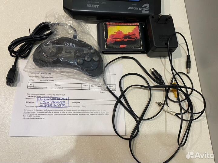 Клон Sega Mega Drive 2 (2000год)