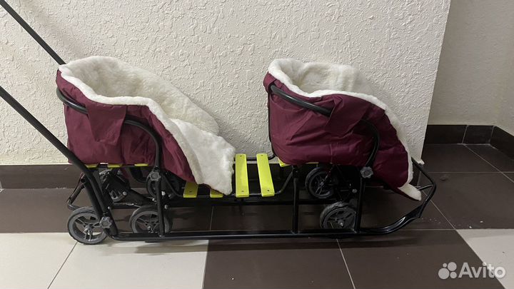 Санки для двойни или погодок