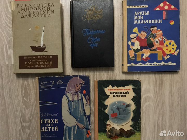Книги художественные взрослые и детские