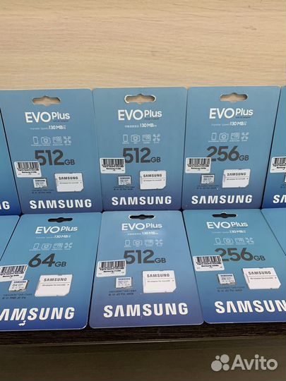 Карта памяти micro sd Samsung 64/256/512gb