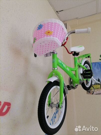 Велосипед детский с корзиной. Stels Talisman 14