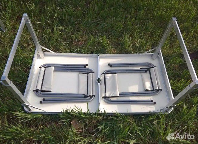 Складной туристический стол усиленный