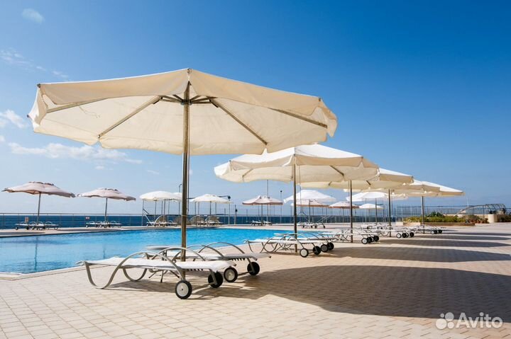 Пляжные зонты от солнца с наклоном