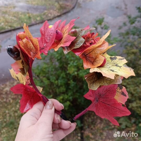 Ободок на праздник Осени