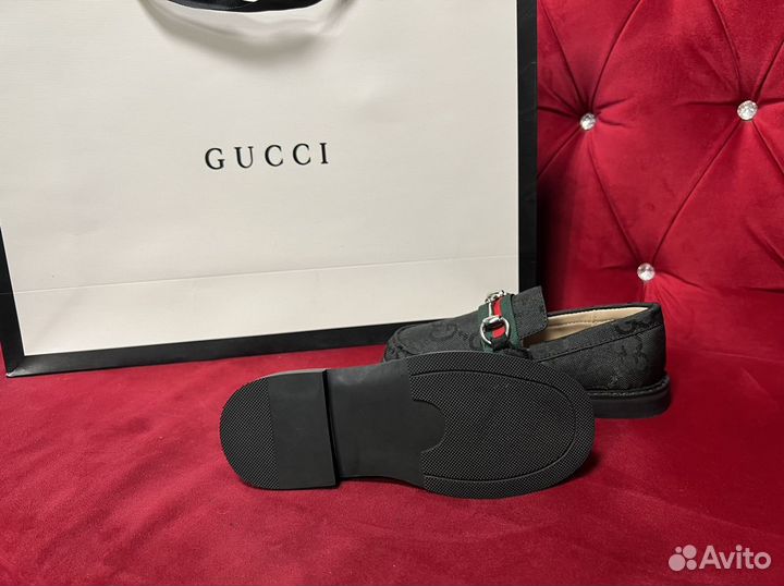 Топсайдеры туфли gucci детские