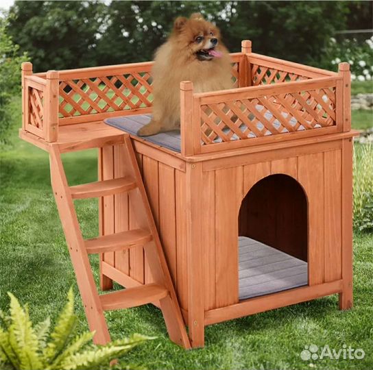 Будка для собак для больших и маленьких