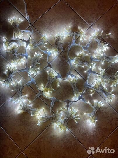 Гирлянда-дождь Rich Led светодиодная 2х3м