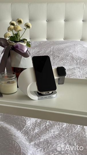 Беспроводная зарядка 4в1