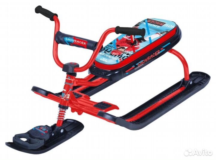 Снегокат Ника-джамп буксировочный трос с автонамот