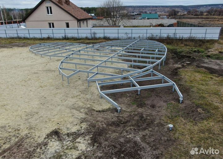 Винтовые сваи, доставка, монтаж