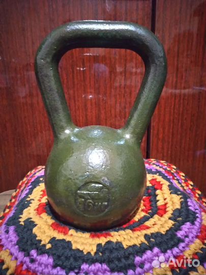 Гиря 16 кг СССР