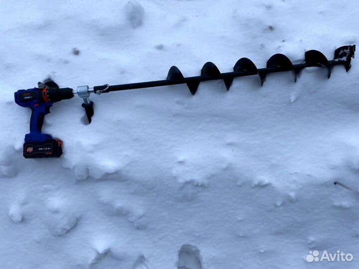 Ледобур 100 Нм для зимней рыбалки