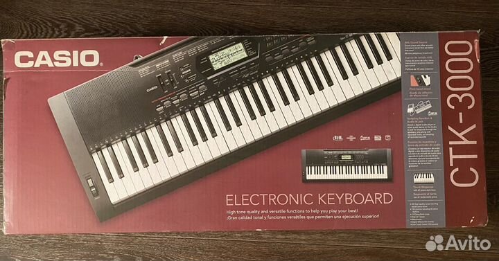Синтезатор casio ctk 3000