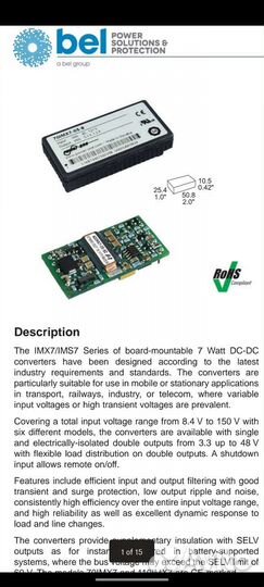 Преобразователи в 5В и импульсные блоки питания