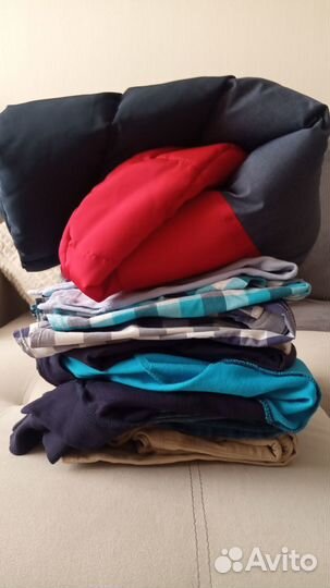 Одежда на мальчика пакетом р.128-134