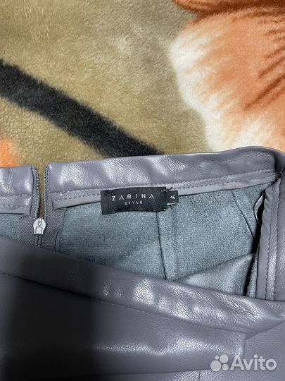 Кожаная юбка