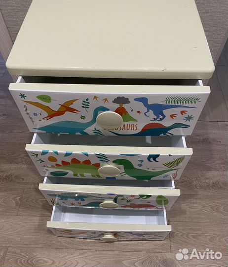 Комод детский пластиковый