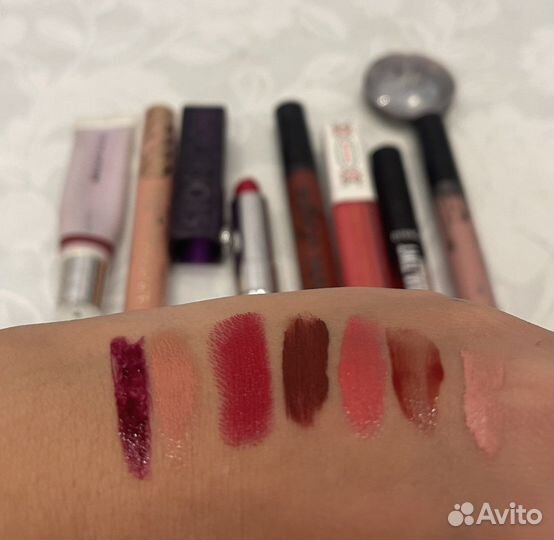 Помада жидкая, матовая