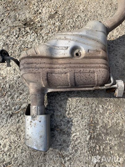 Глушитель банка левая Мерседес GL 164