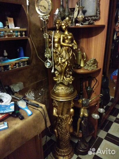Статуя + подставка не бронза Обмен