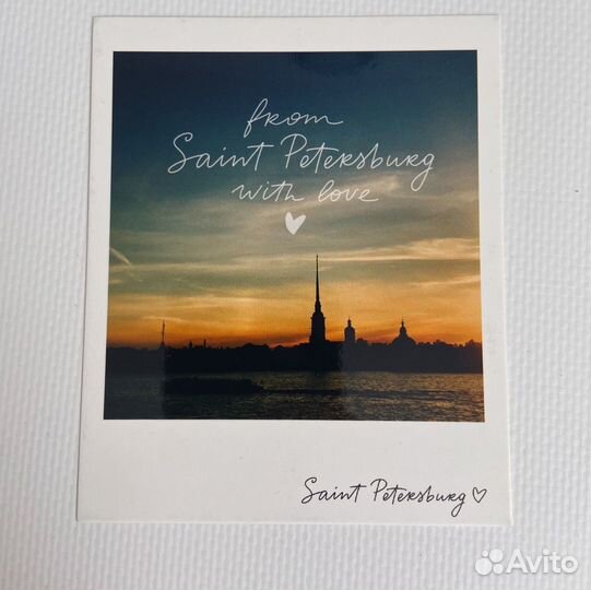 Открытки Санкт Петербург Полароид