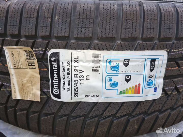 Continental WinterContact TS 850 P SUV 285/45 R21 113V