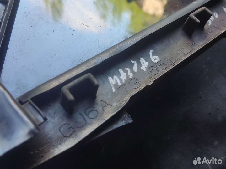 Форточка задняя левая Mazda 6 GG седан