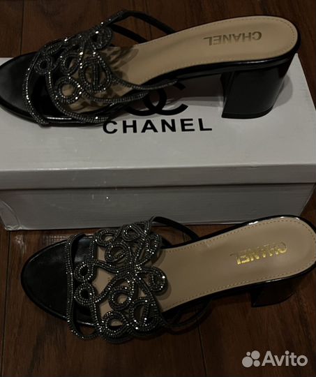 Туфли на каблуке Chanel