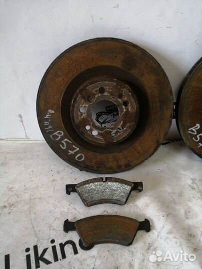 Тормозной диск передний Mercedes Gl X164