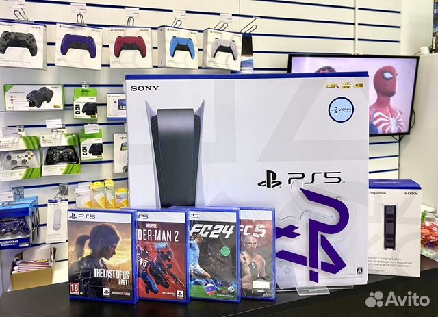 Sony Playstation 5 1200A 3-я рев / новая купить в Санкт-Петербурге с ...