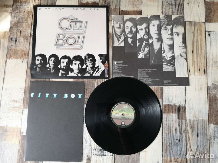 Пластинка Винил City Boy - Book Early 1978