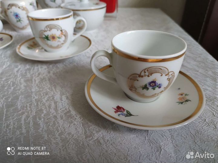 Сервиз Coldiz Кольдиц Германия гдр мейсенский поле