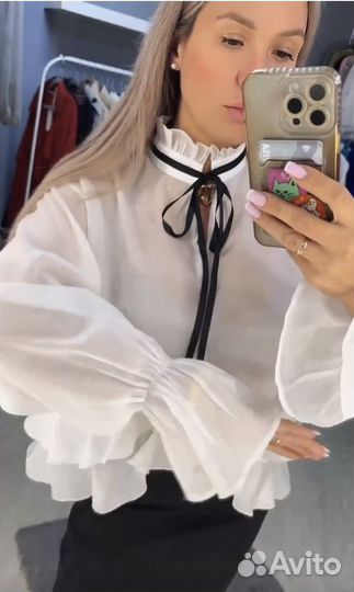 Рубашка женская белая 42 44