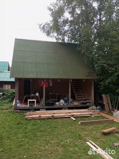 Баня сруб с надстройкой