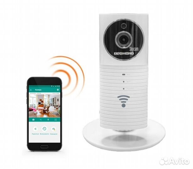 Камера видеонаблюдения WI FI умная