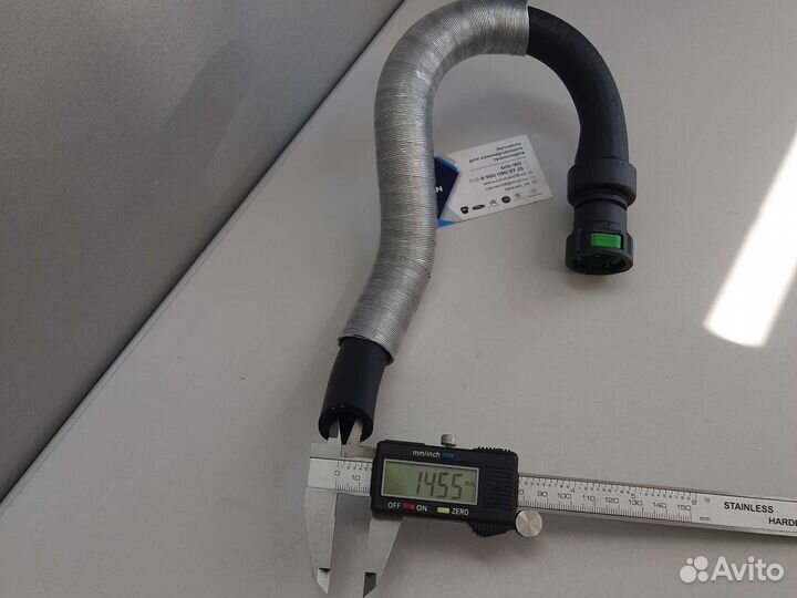 Патрубок печки нижний Transit 19687